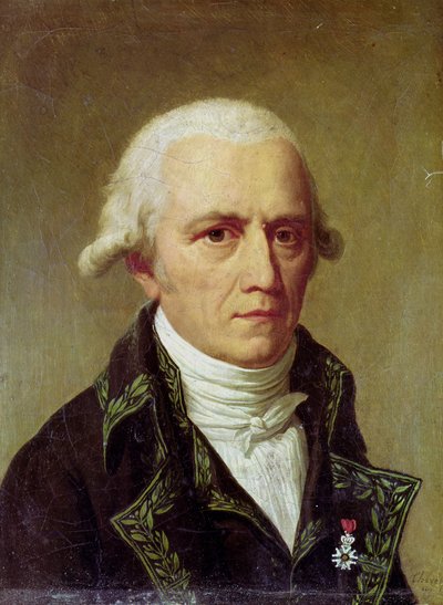 Portrait of Jean-Baptiste de Monet, Chevalier de Lamarck, 1802-03 by Charles Thevenin